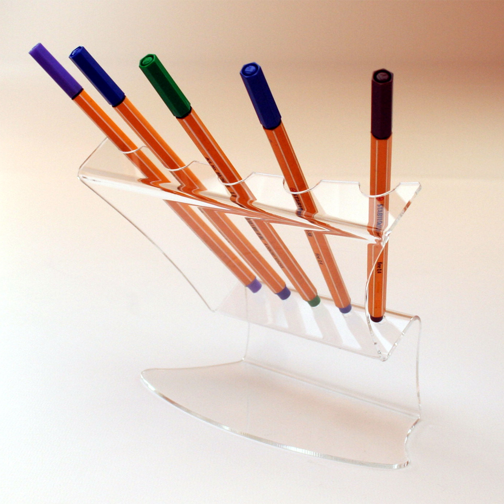 Stifteleiter Acrylglas Display 2 Stück sudu® Stiftehalter Stifteständer 