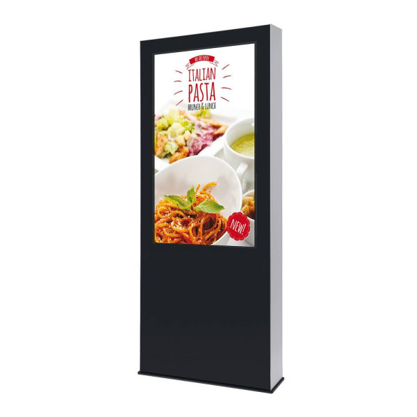 Digitale Outdoor Stele mit 55&quot; Samsung-Bildschirm