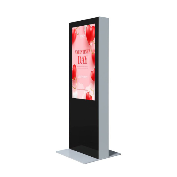 Digitale Infostele Doppelseitig für 50&quot; Samsung Monitor