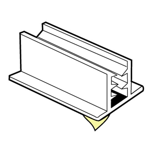 SuperGrip Displayhalter 3-5mm, breit selbstklebend 25mm