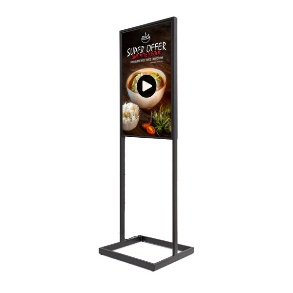 Digitale Infostele SkyLine inkl. 43&quot; Samsung-Bildschirm