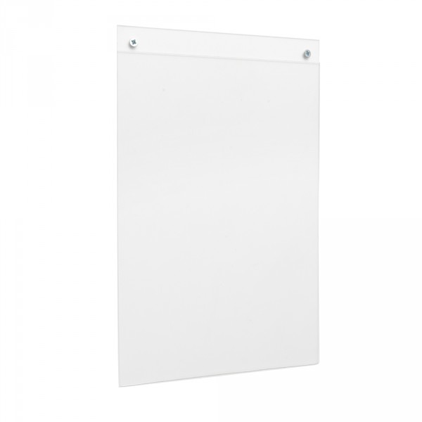 Wanddisplay Einzelblatt DIN A4 Hochformat Poly