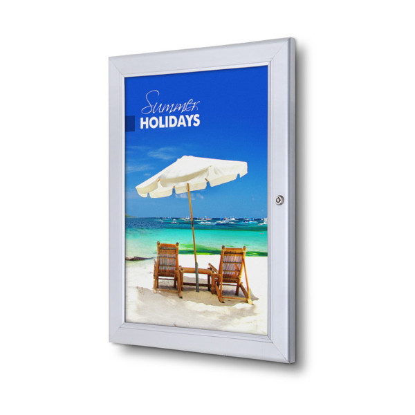 abschließbarer DIN A4 Plakatschaukasten Economy