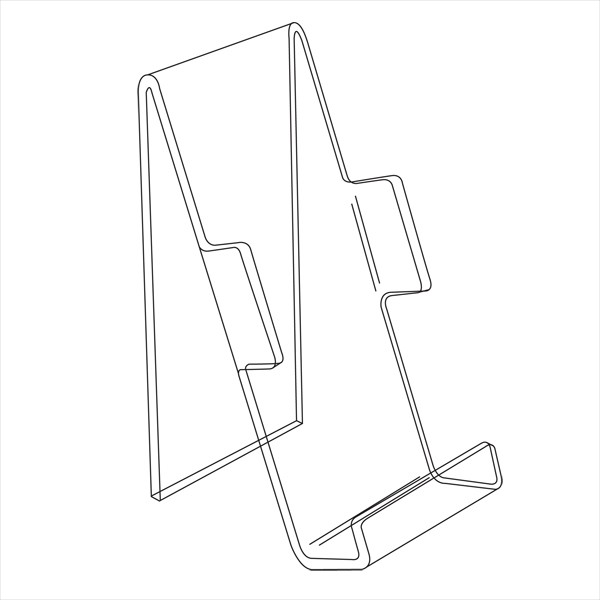 Handyhalterung Fly 50x100x100mm