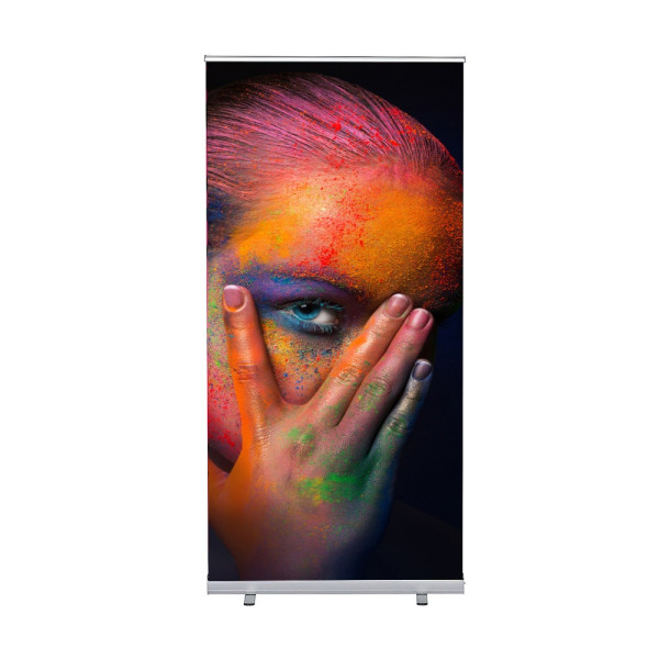 Roll-Banner Plus Alu 150x200cm, silber