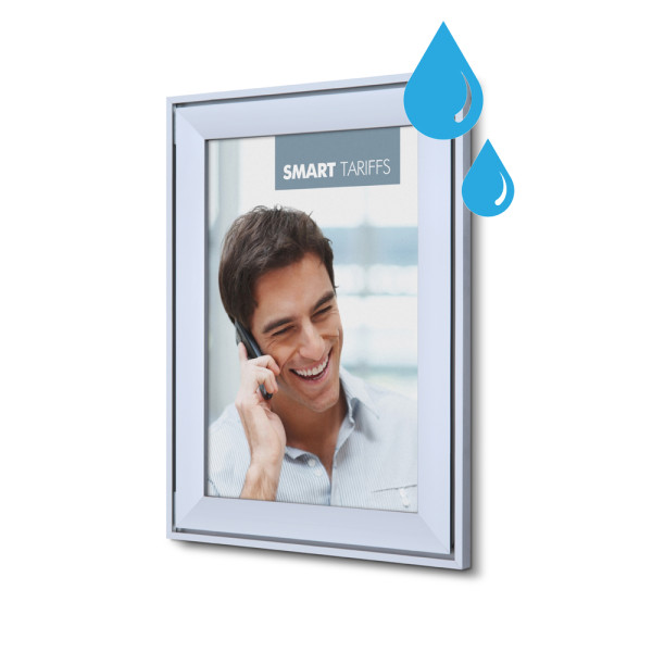 Klaprám Compasso® A4, ostrý roh, 37mm, odolné povětrnosti