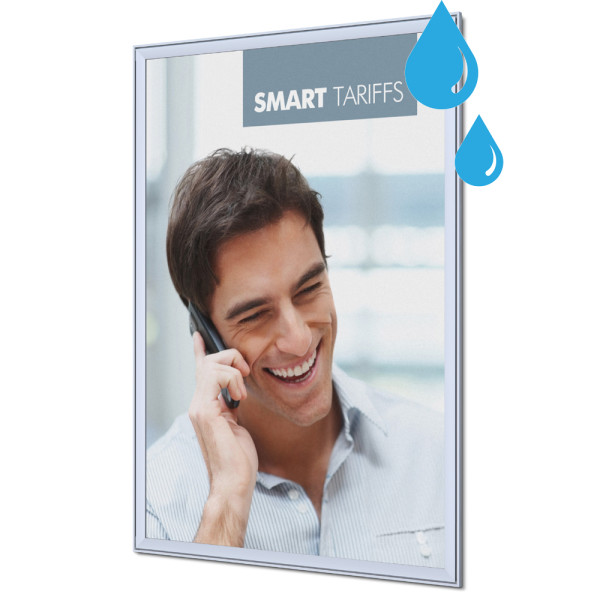 Zaklapávací rám Compasso® 37mm DIN A0, odolné povětrnosti