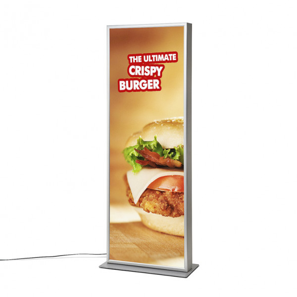 LED Leuchtsäule Stand – Klapprahmen 200x70cm