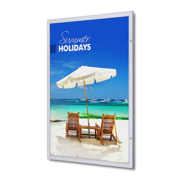 abschließbarer DIN A0 Plakatschaukasten Economy