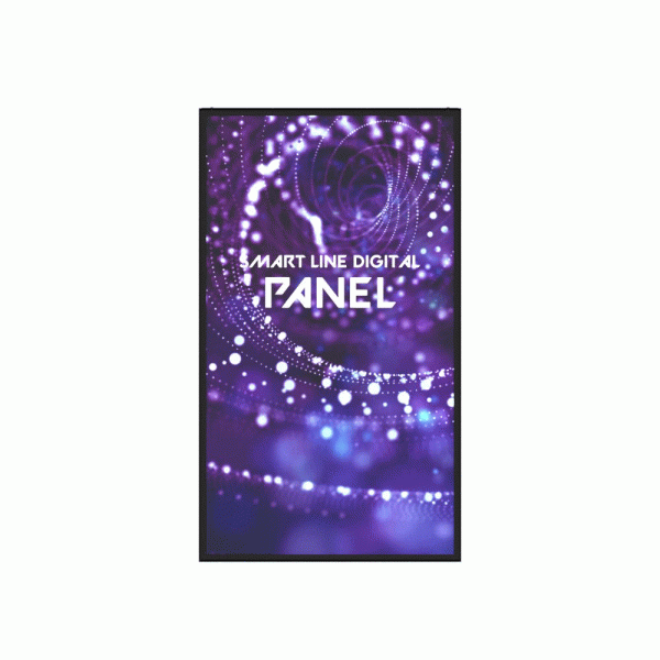 Smart Line Digitales Panel inkl. 43&quot; Samsung-Bildschirm schwarz od. weiss