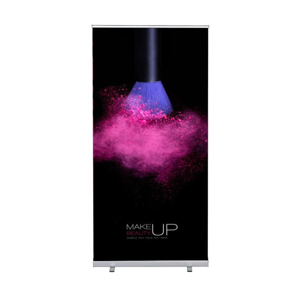 Roll-Banner Plus Alu 85x200cm, silber
