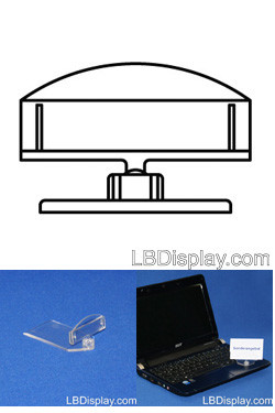 VersaGrip Schildhalter groß 50mm mit Bodenplatte 40x75mm