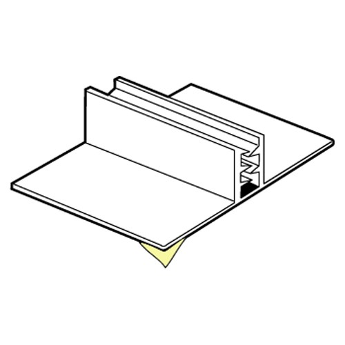 SuperGrip Displayhalter bis 2mm, breit selbstklebend 25mm