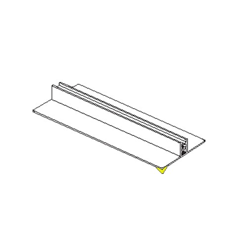 SuperGrip Displayhalter bis 2mm, breit selbstklebend 76mm